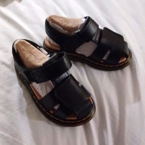 Dr. Martens Doc Marten Leather Sandals Toddler Kid Boots Size 8